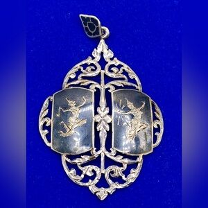 Vintage Siam Sterling Silver Pendant